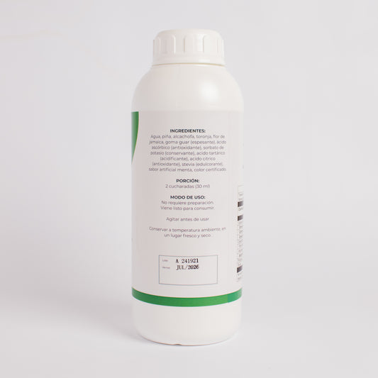 Teadrink | Bebida Natural con Té Verde y Flor de Jamaica